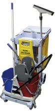 Cargar imagen en el visor de la galería, Carro Limpieza Multifunción Profesional Con Tapa CARLIMP 2000