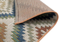 Cargar imagen en el visor de la galería, Alfombra interior/exterior polipropileno Zahara Siroco multicolor 160x230cm