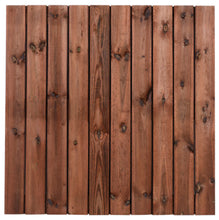 Cargar imagen en el visor de la galería, Baldosa de madera de pino tintada 100x100 cm y 40 mm