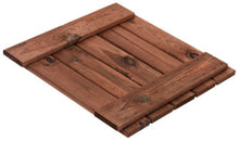 Cargar imagen en el visor de la galería, Baldosa de madera de pino tintada 52x52 cm y 38 mm (1und)