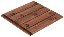 Cargar imagen en el visor de la galería, Baldosa de madera de pino tintada 52x52 cm y 38 mm (1und)