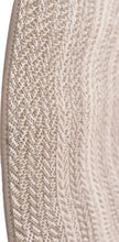 Cargar imagen en el visor de la galería, Alfombra interior/exterior polipropileno Peru beige redonda 120x120cm
