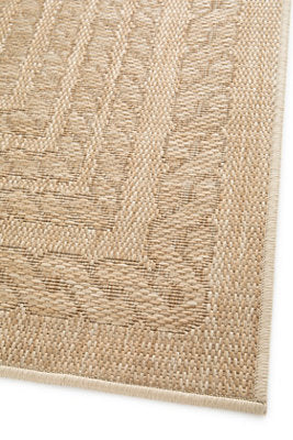 Impulse Alfombra de salón rectangular lisa suave - INTERIEUR- DECOR  Dimensiones de la alfombra 80 x 150 cm Color de la alfombra beige