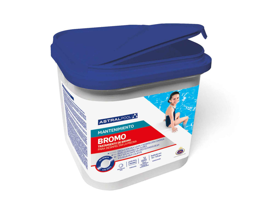 BROMO EN TABLETAS 20 g  5 kg ASTRAL