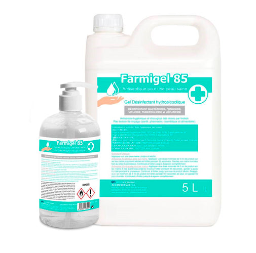 Gel Hidroalcohólico Farmigel desinfectante y bactericida